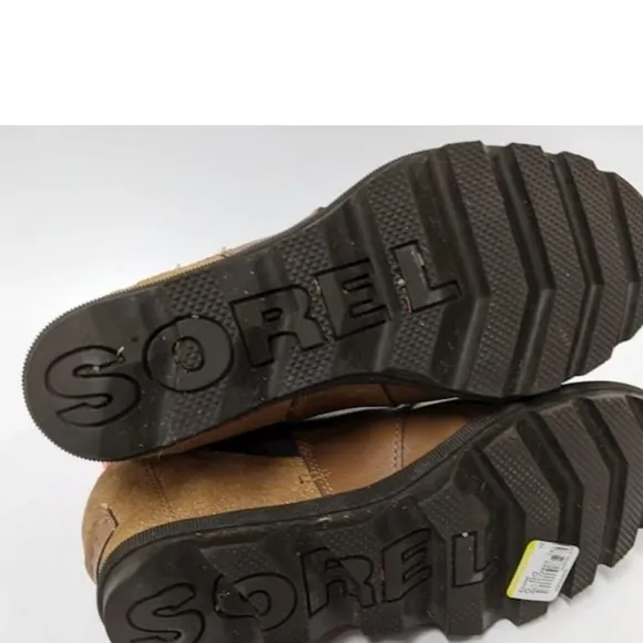 Sorel joan of artic chelsea SUEDE LEATHER COMBO waterproof wedge bootie BOOTS 5