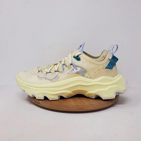 Sorel Kinetic Breakthru Tech Lace Shoes Womens 8 Chunky Lug Sneaker