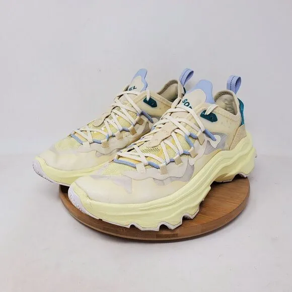 Sorel Kinetic Breakthru Tech Lace Shoes Womens 8 Chunky Lug Sneaker