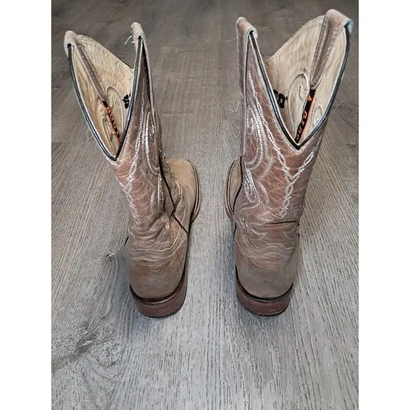 Soto Cowboy Boots Mens 8.5 Western Style Cowboy
