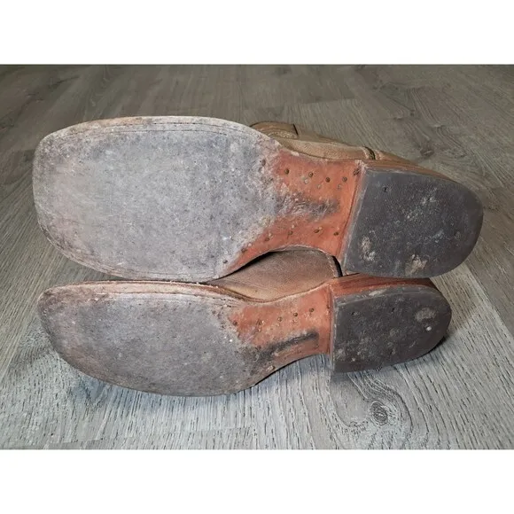 Soto Cowboy Boots Mens 8.5 Western Style Cowboy
