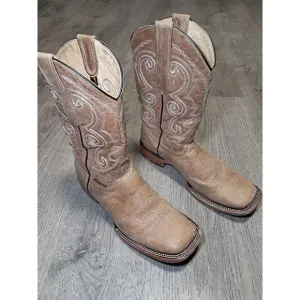 Soto Cowboy Boots Mens 8.5 Western Style Cowboy