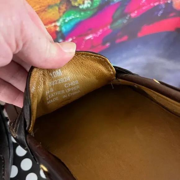Sperry ASV Gold Cup Leather Tassel Kiltie Vibram Boat Shoes Loafer Brown Leather
