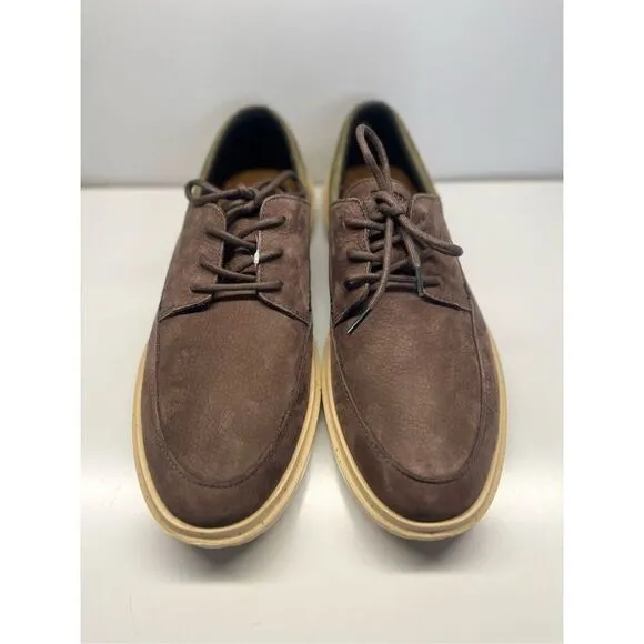 Sperry Cabo II Oxford Brown Leather Shoes STS25458 Men's Size 12