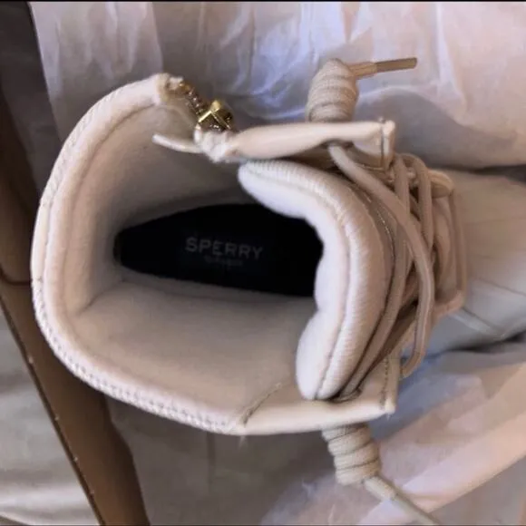 Sperry saltwater duck boots memory foam booties