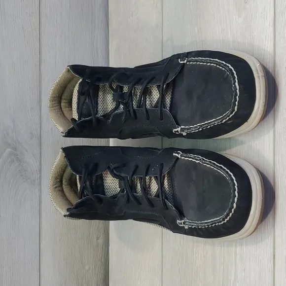 Sperry Top Sider Womens Langley Lace Up High Top Sneakers Shoes sz 9.5 M