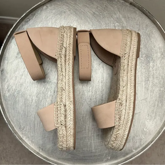 Splendid Tan Espadrille Ankle Strap Sandals Size 7M