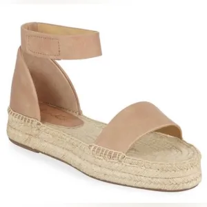 Splendid Tan Espadrille Ankle Strap Sandals Size 7M