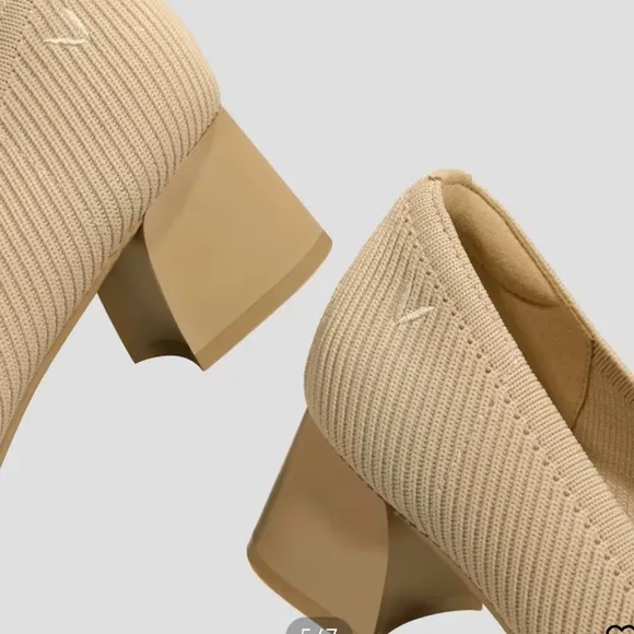 Square Toe Chunky Heels (Melody)