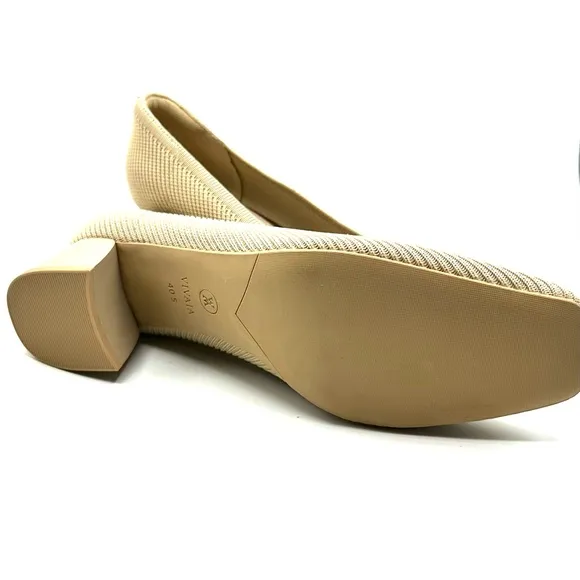 Square Toe Chunky Heels (Melody)