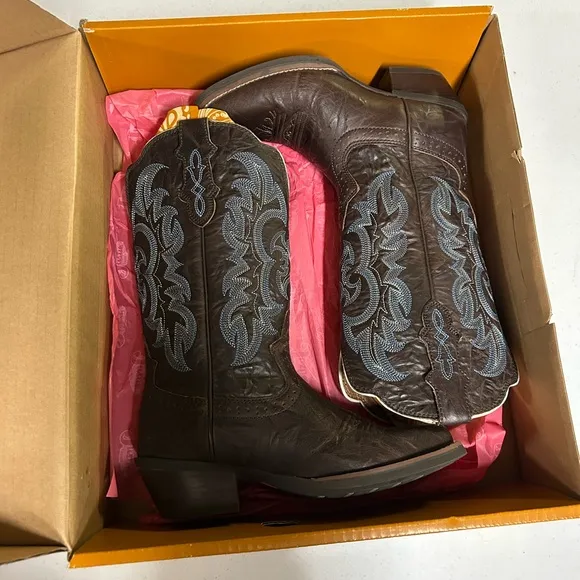 Square Toe Justin Cowboy Boots