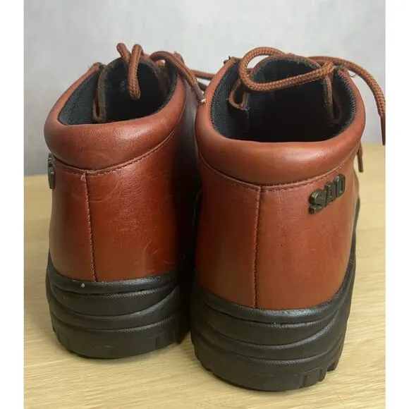 Stacy Adams Mens Boots Leather Vintage Granburry Chukka Chunky Retro Size 7M