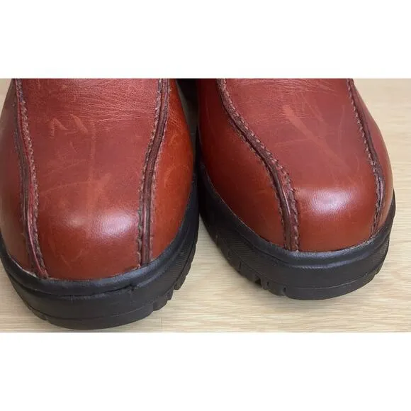 Stacy Adams Mens Boots Leather Vintage Granburry Chukka Chunky Retro Size 7M