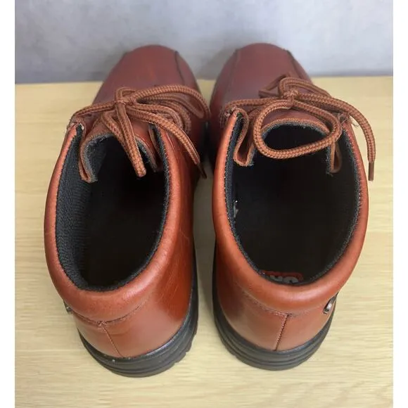 Stacy Adams Mens Boots Leather Vintage Granburry Chukka Chunky Retro Size 7M