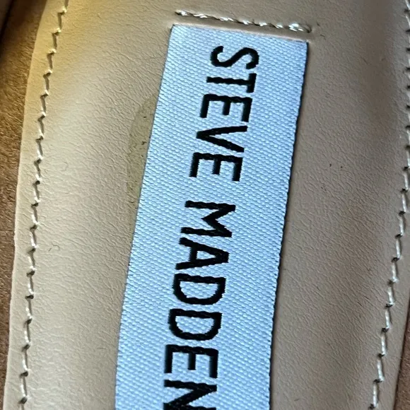 Steve Madden Womens Tan Suede Susana Ankle Straps Wedge Sandals Espadrilles 10M