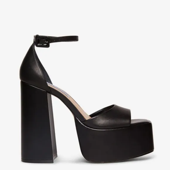 Steve MaddenKassiani Leather Platform Dress Sandals