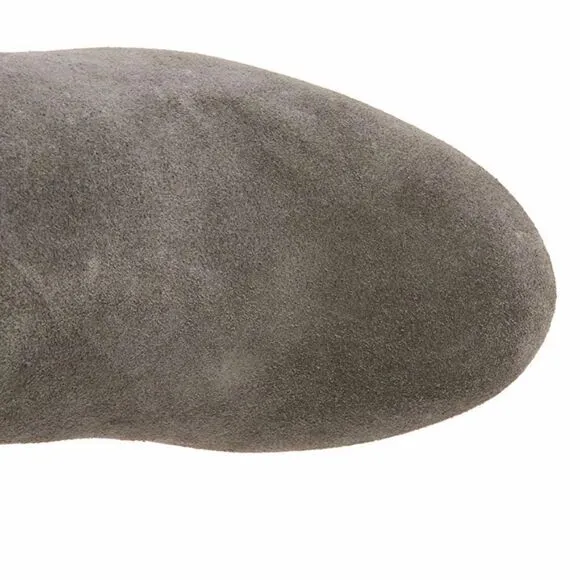 STEVE MADDEN Denvur Gray Suede Boots. Vintage Y2K