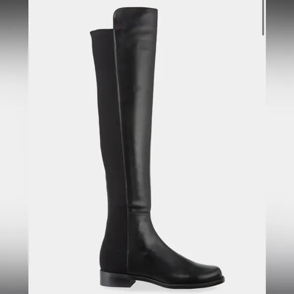 Stuart Weitzman 50/50 Over The Knee Leather Boots