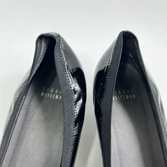 Stuart Weitzman Patent Leather Wedge Shoes