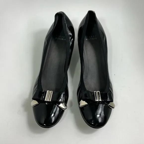 Stuart Weitzman Patent Leather Wedge Shoes