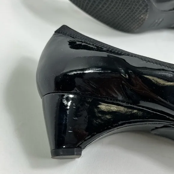 Stuart Weitzman Patent Leather Wedge Shoes