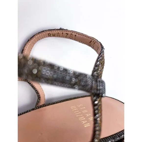 Stuart Weitzman Velocity Pyrite Nocturn Wedge Heels