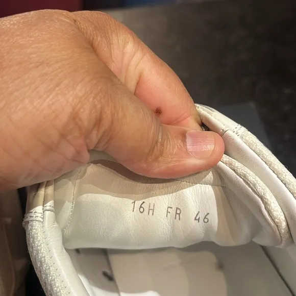 Stylish Men's White DIOR Sneakers
