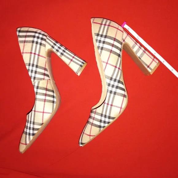 Stylish Plaid Women's Shoes