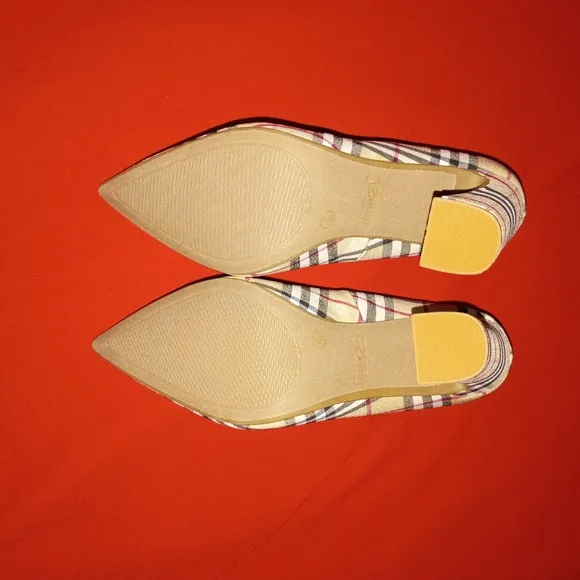 Stylish Plaid Women's Shoes