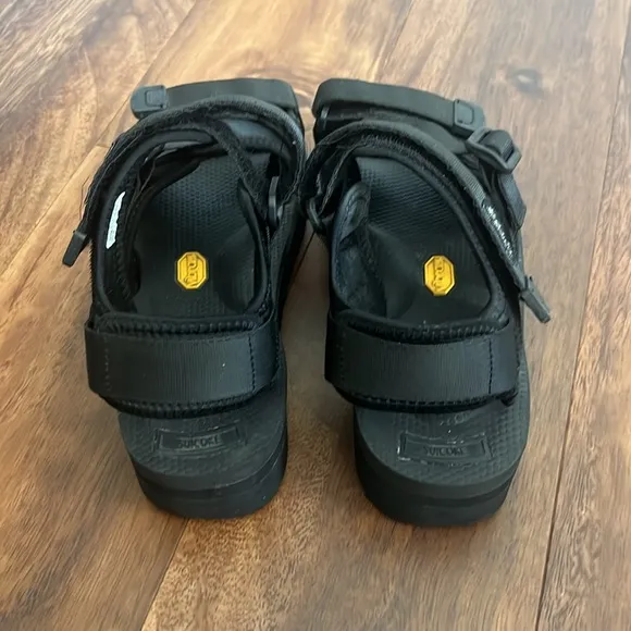 SUICOKE Black Kisee-VPO Platform Sandals Womens size 6