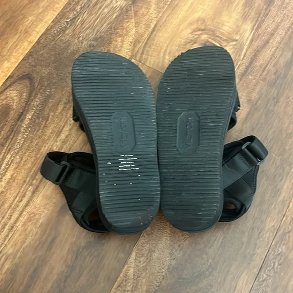 SUICOKE Black Kisee-VPO Platform Sandals Womens size 6