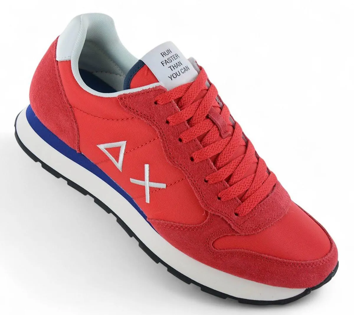 SUN68 Tom Solid - Herren Sneakers Schuhe Rot Z35101-10