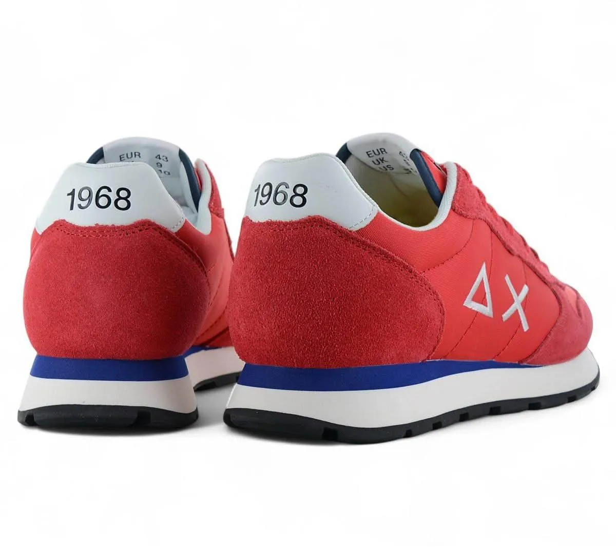 SUN68 Tom Solid - Herren Sneakers Schuhe Rot Z35101-10