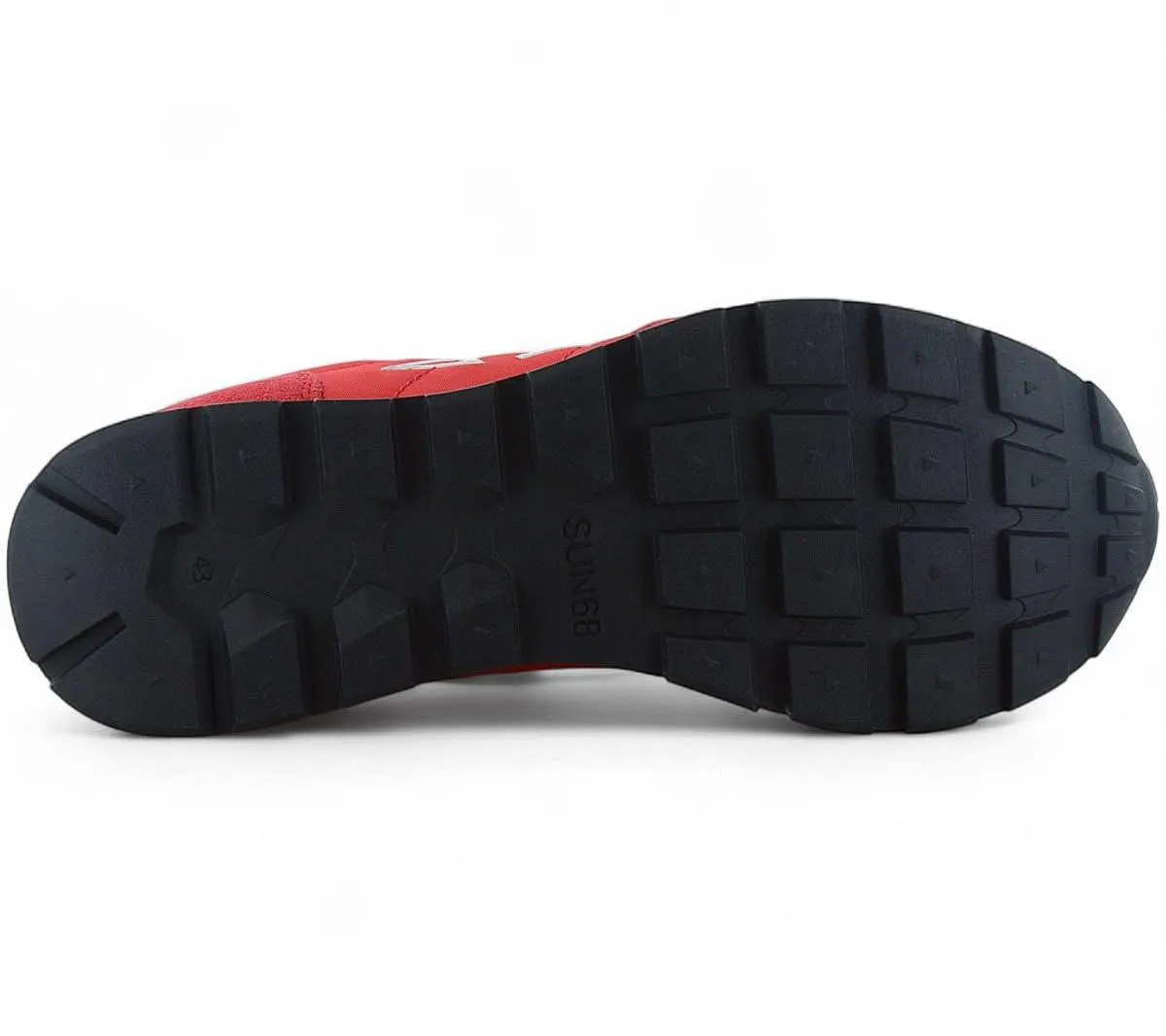 SUN68 Tom Solid - Herren Sneakers Schuhe Rot Z35101-10