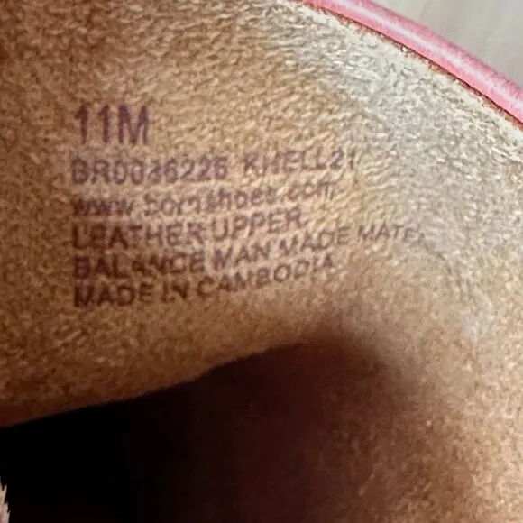 Sundance Catalog Born Natalie Wedge Leather Clogs Mules Shoes Rust Size 11 NEW