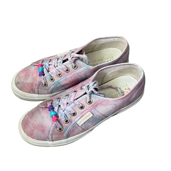 Superga x LoveShackFancy Classic Lace Up Sneaker ROSE HEART