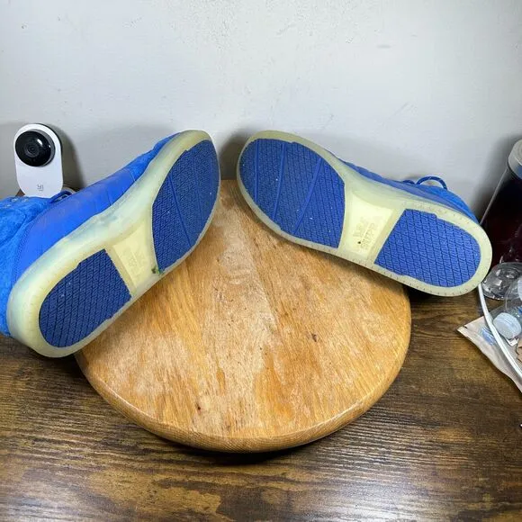 Supra Stevie‎ Williams TrillStar Blue High Top Shoes Men's Size 13 S72035