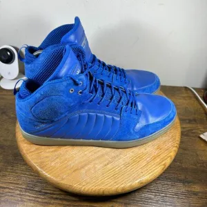 Supra Stevie‎ Williams TrillStar Blue High Top Shoes Men's Size 13 S72035