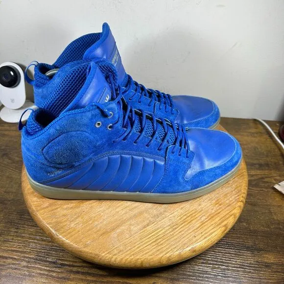 Supra Stevie‎ Williams TrillStar Blue High Top Shoes Men's Size 13 S72035