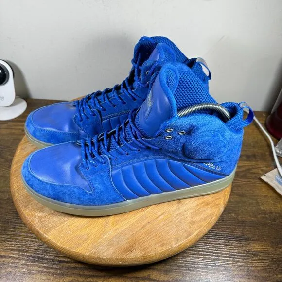 Supra Stevie‎ Williams TrillStar Blue High Top Shoes Men's Size 13 S72035