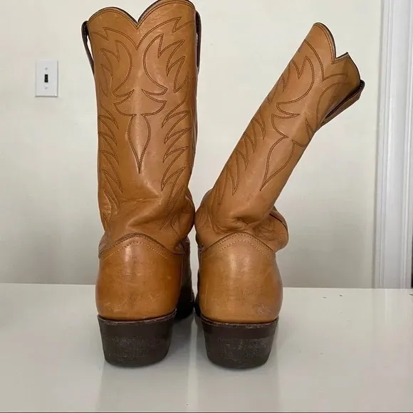 Tan Cowboy Boots Justin Boots