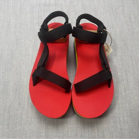 Teva Platform Universal Rainbow Sandals