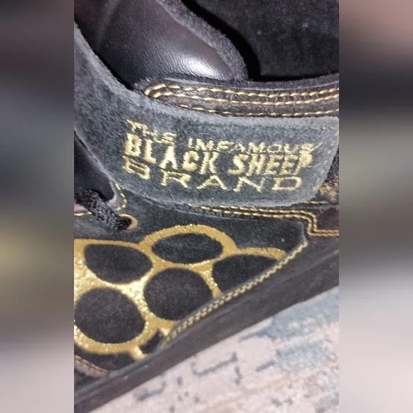 The Black Sheep Brand Biggie high Top men's Skatebroad Shoes 11.5