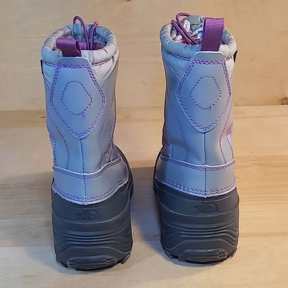 The North Face Alpenglow IV Gray Purple Boots