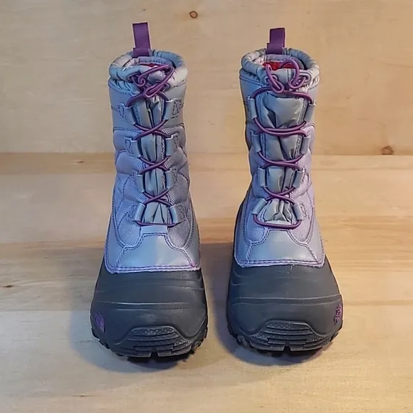 The North Face Alpenglow IV Gray Purple Boots