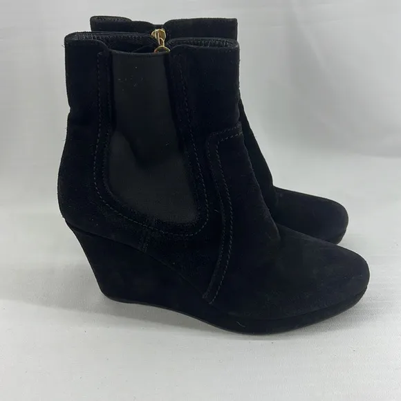 The Original Car Shoe By Prada Wedge Ankle Boots