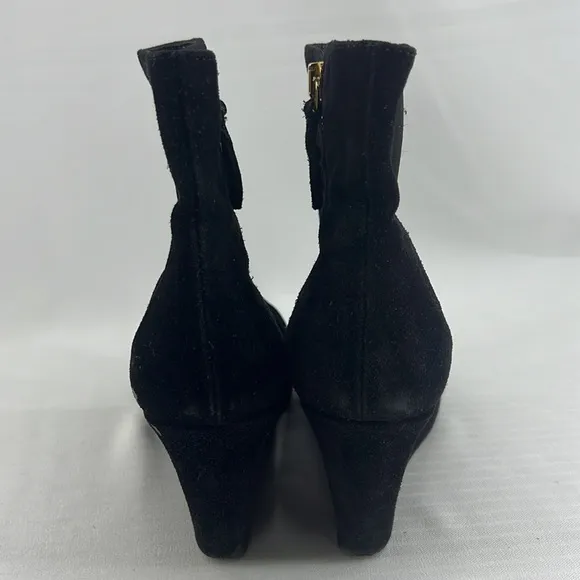 The Original Car Shoe By Prada Wedge Ankle Boots