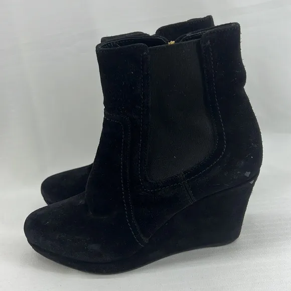The Original Car Shoe By Prada Wedge Ankle Boots