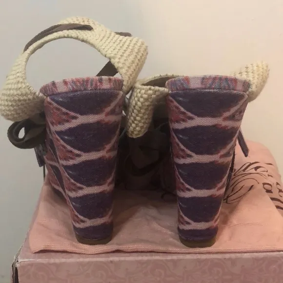 Theodora &amp; Callum Biarritz Wedge Sandals