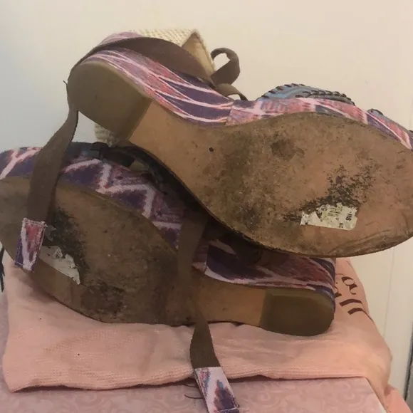 Theodora &amp; Callum Biarritz Wedge Sandals